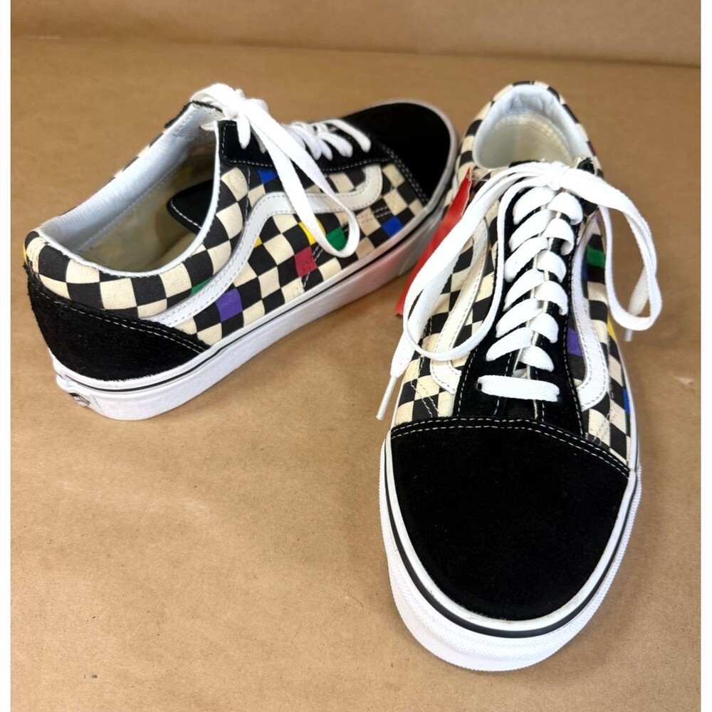 Vans Old Skool 36 DX Anaheim Factory Mix Checkerboard Black Cream Sneaker Men’s